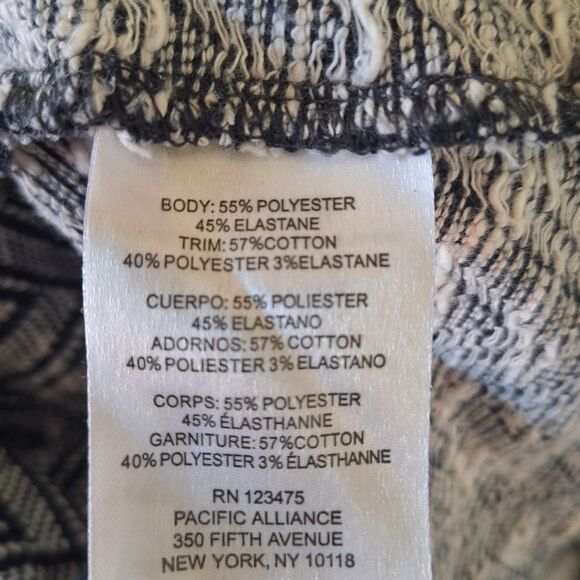 Jones New York Womens Open Front Cardigan Jacket Chevron Knit Chunky Small P - Picture 10 of 13